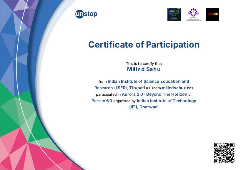 Aurora and Parsec certificate