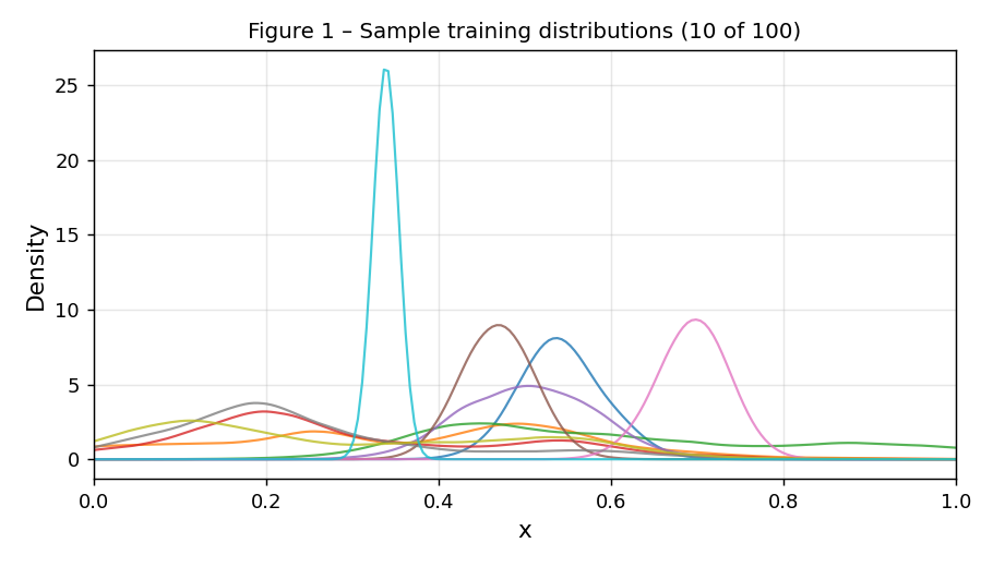 Simulated densities